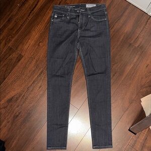 AG Adriano Goldschmied Dark Gray Skinny Jeans